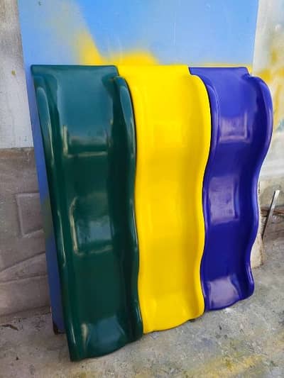 kid's Swings and slide School Furniture Fiberglass Door