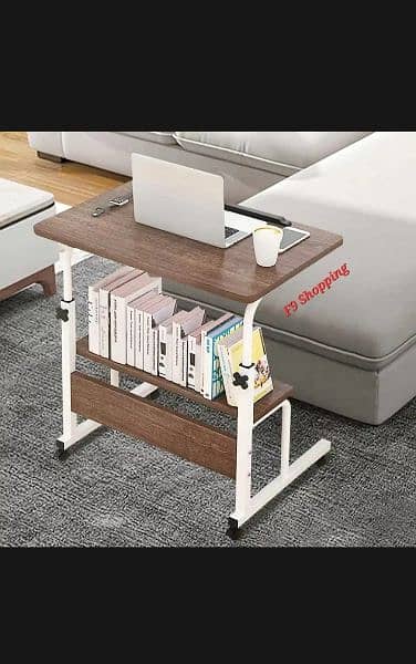 Adjustable height laptop table,study table,Home table,Writing table, 3