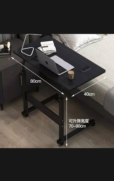 Adjustable height laptop table,study table,Home table,Writing table, 6