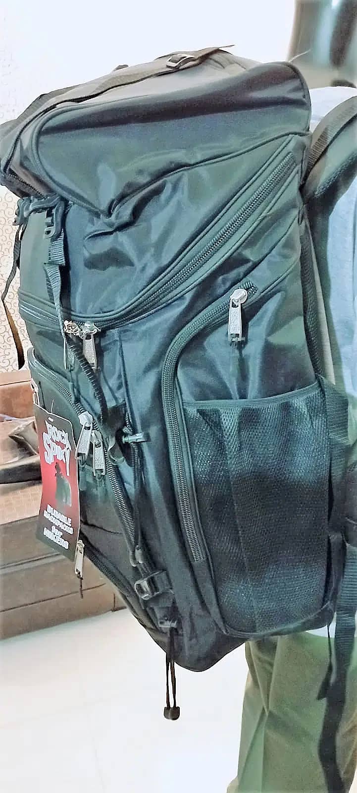 BAG Large (55 L) For Hiking,Camping ,Travelling Export Quality 4