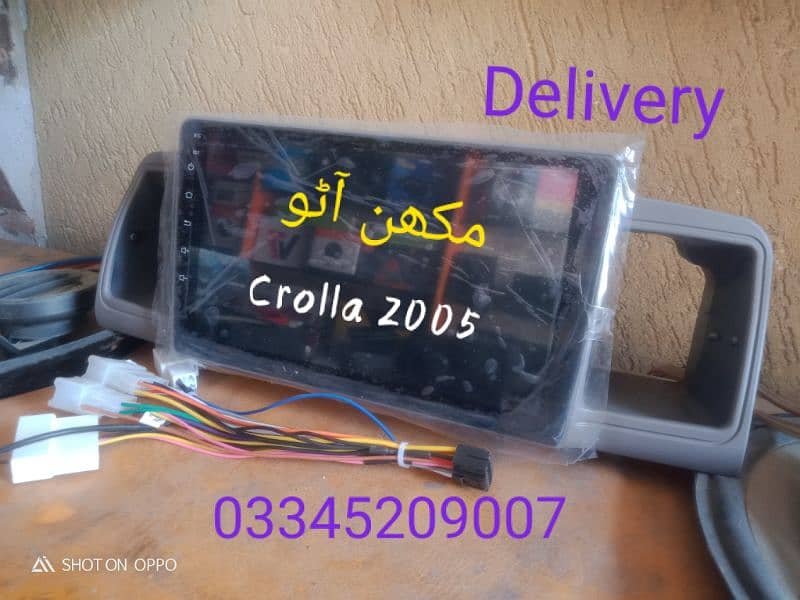 Toyota Corolla 2005 10 13 Android ( DELIVERY All Pakistan) 2