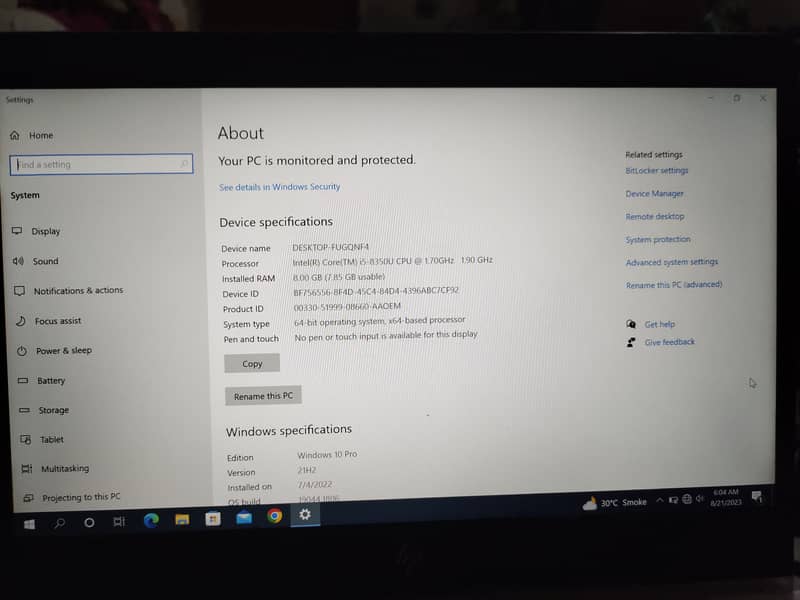 HP 830 G5 core i5 8th Gen 5