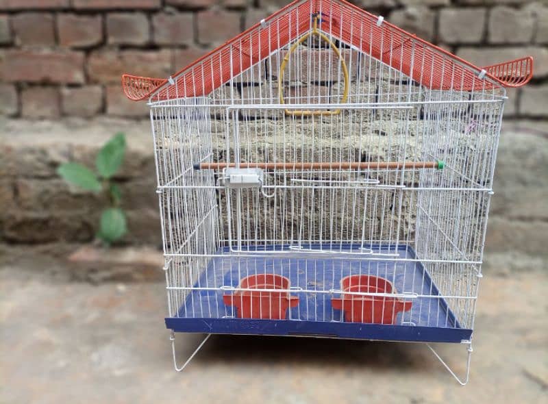 Fancy Cage || Fodable Bird cage || Normal size ca 0