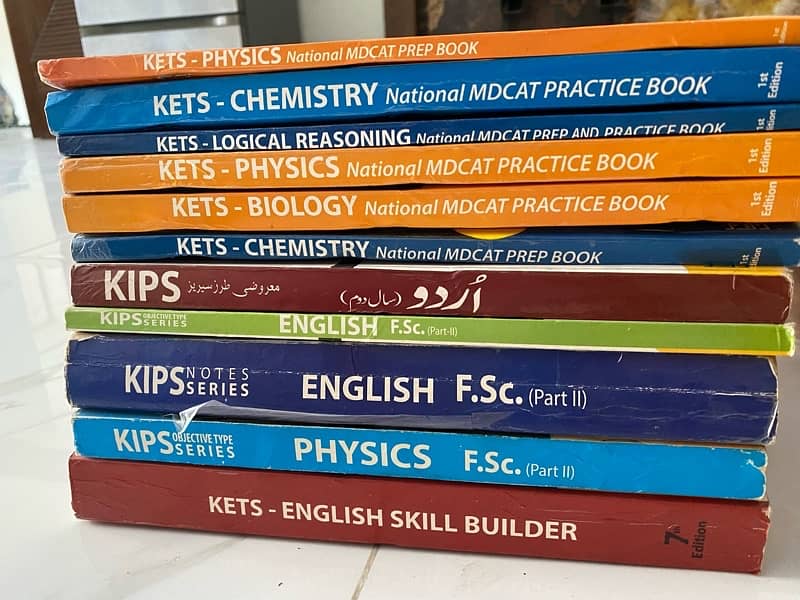 kips MDCAT all books available 0