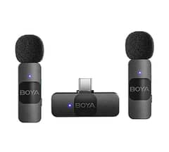 Boya BY-V20 Dual UltraCompact Wireless Microphone For Type C