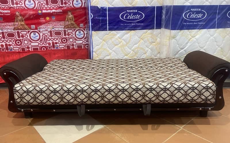 sofa cum bed (2in1)(sofa + bed)(Molty foam )(10 years warranty ) 13