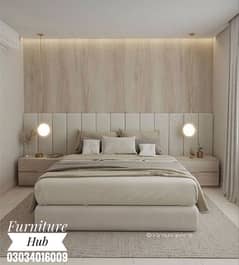 Bed Set With Side Tables 0