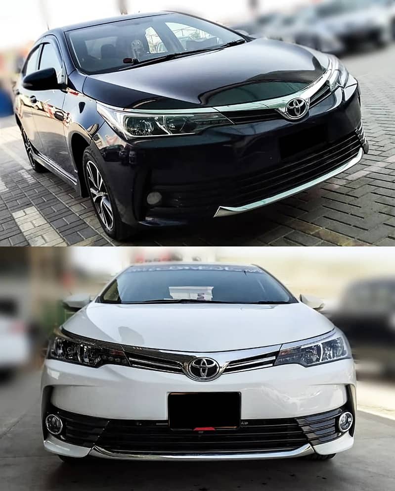 BUMPER TOYOTA COROLLA UPLIFT/FACE LIFT AVAILABLE 1