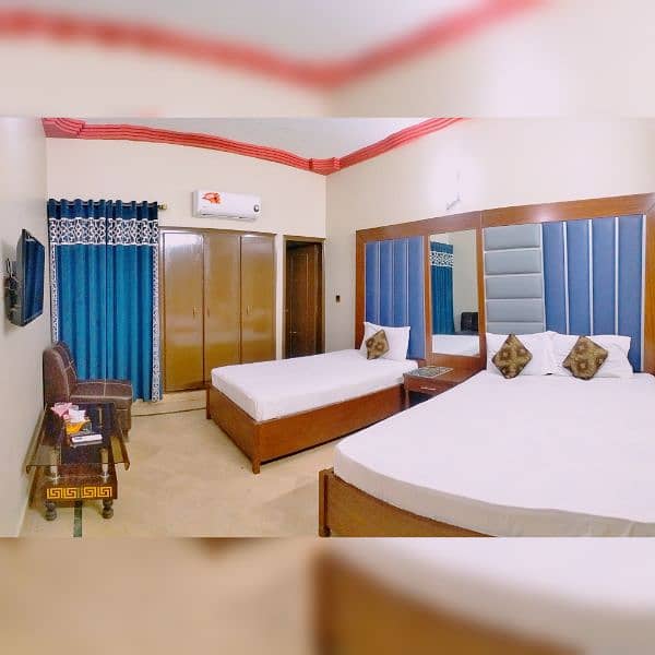 Room for rent near Agha Khan hospital Karachi 1