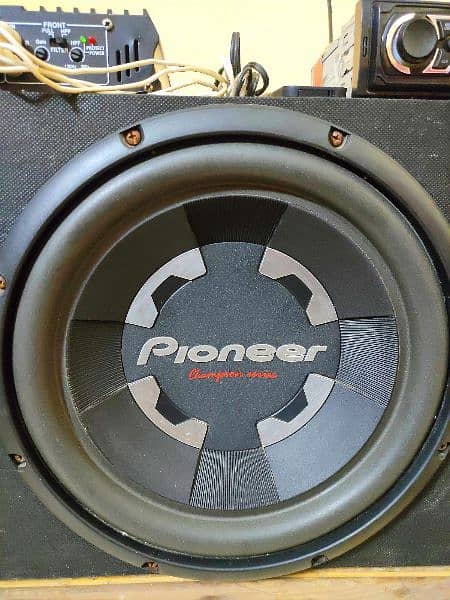 Pioneer Monster, pura ghar hil jayga, pioneer 12 inches woofer speaker 5