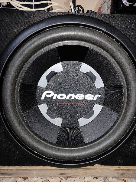 Pioneer Monster, pura ghar hil jayga, pioneer 12 inches woofer speaker 8