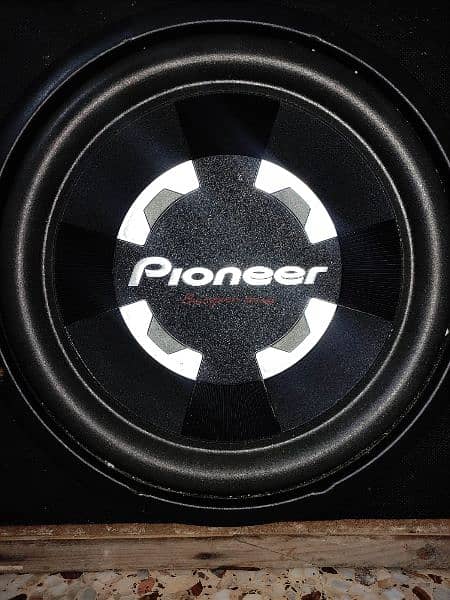 Pioneer Monster, pura ghar hil jayga, pioneer 12 inches woofer speaker 9