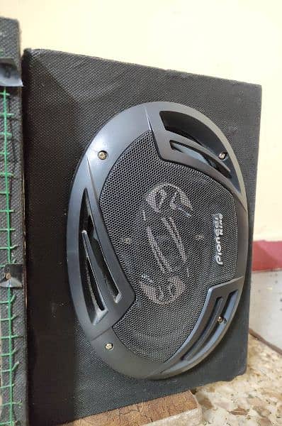 cheez check krain, ghar buildng sb hil jyga, pioneer 12 inches woofer 16