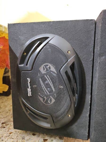 cheez check krain, ghar buildng sb hil jyga, pioneer 12 inches woofer 17