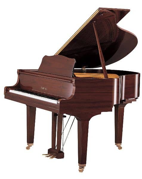 Boorat digital Grand piano available in black white & rosewood colors 1