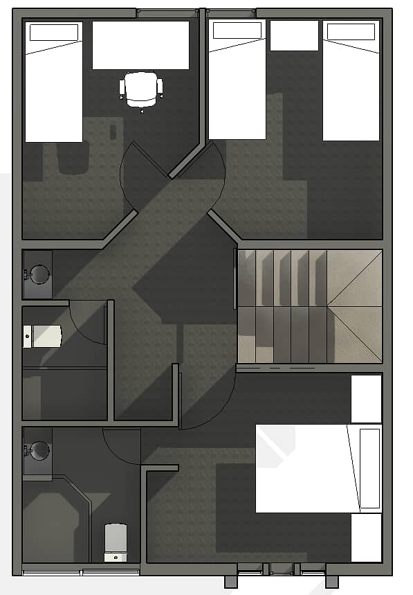 3 Bedroom House Model 5