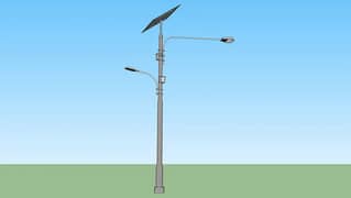 Street Lighting CCTV GDR Poles tower with J bolts octagonal conical