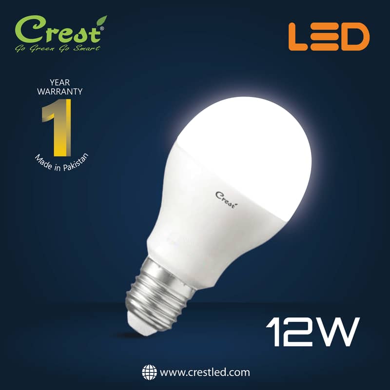 LED BULB LIGHT 12W B22/E27 0