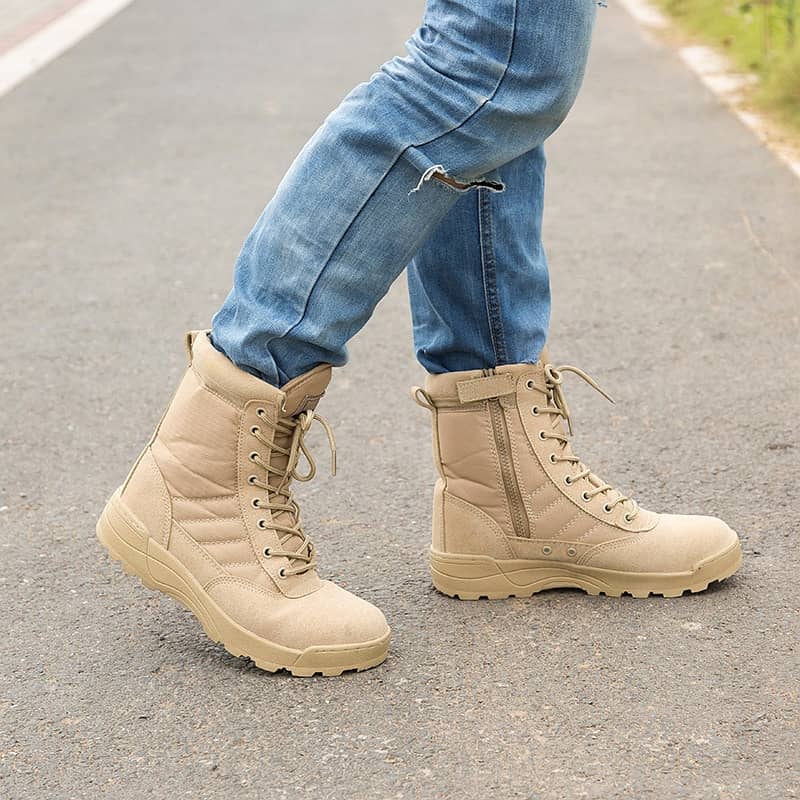 Delta Leather Army Boots For Men 3