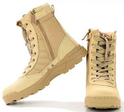 Delta Leather Army Boots For Men 5