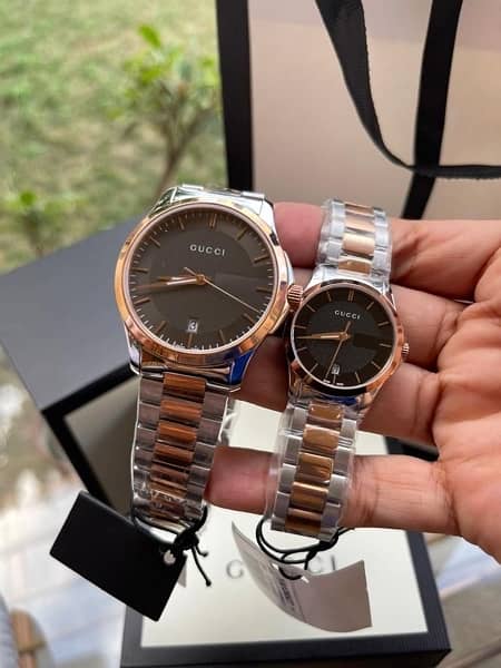 Gucci couple outlet watches