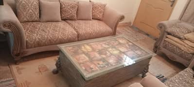 Very Less Used 7 Seater Sofa Set for Sale