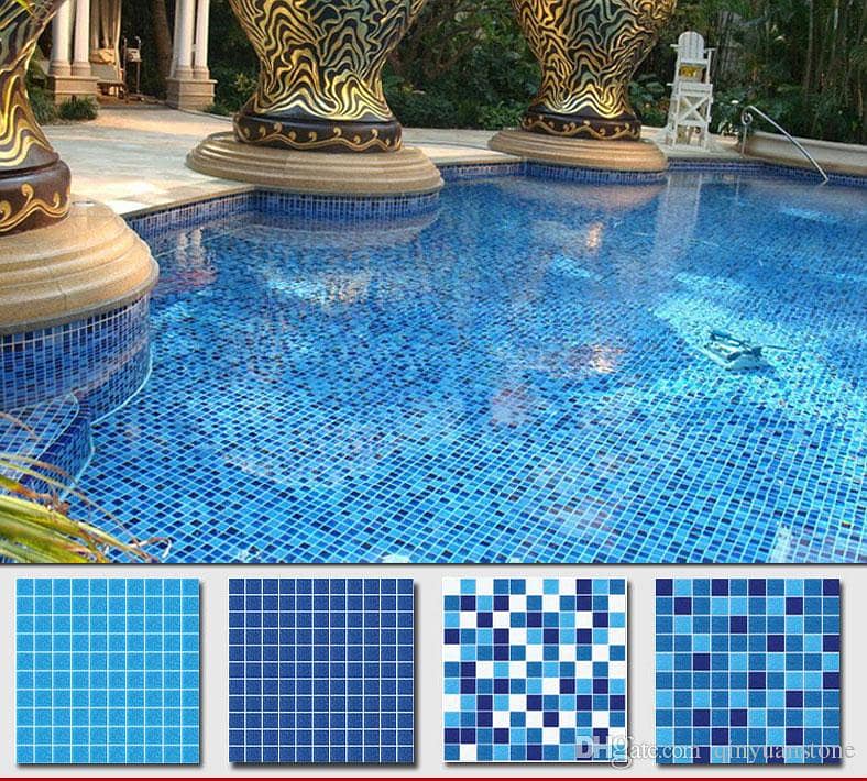 Swimming Pool Mosaic Tiles 1