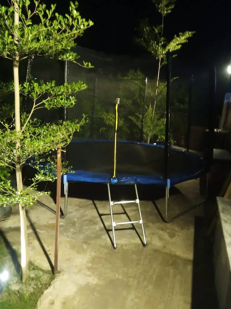 Trampoline with net and ladder available in 16 14 12 10 6 5 feet 2