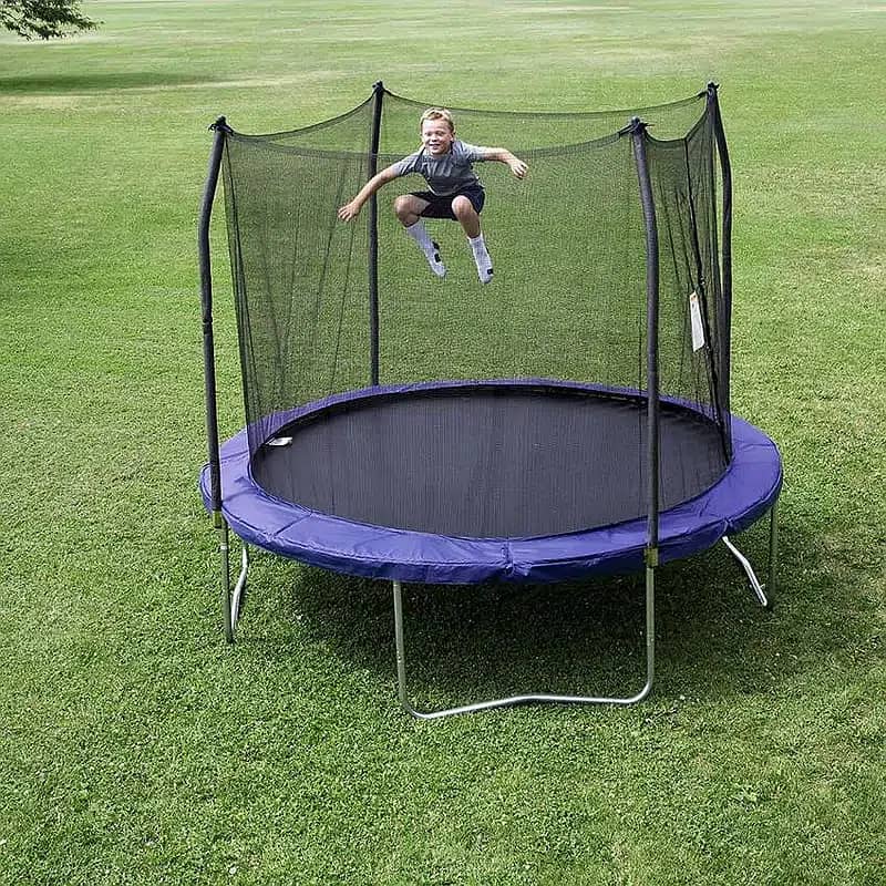 Trampoline with net and ladder available in 16 14 12 10 6 5 feet 6