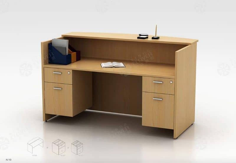 Reception Counter, Office Furniture, Work Desk 1