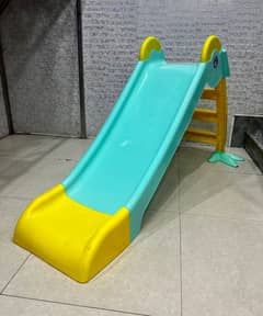Kids Slide 3 step with strong Base, Kids Imported plastic slide, Baby