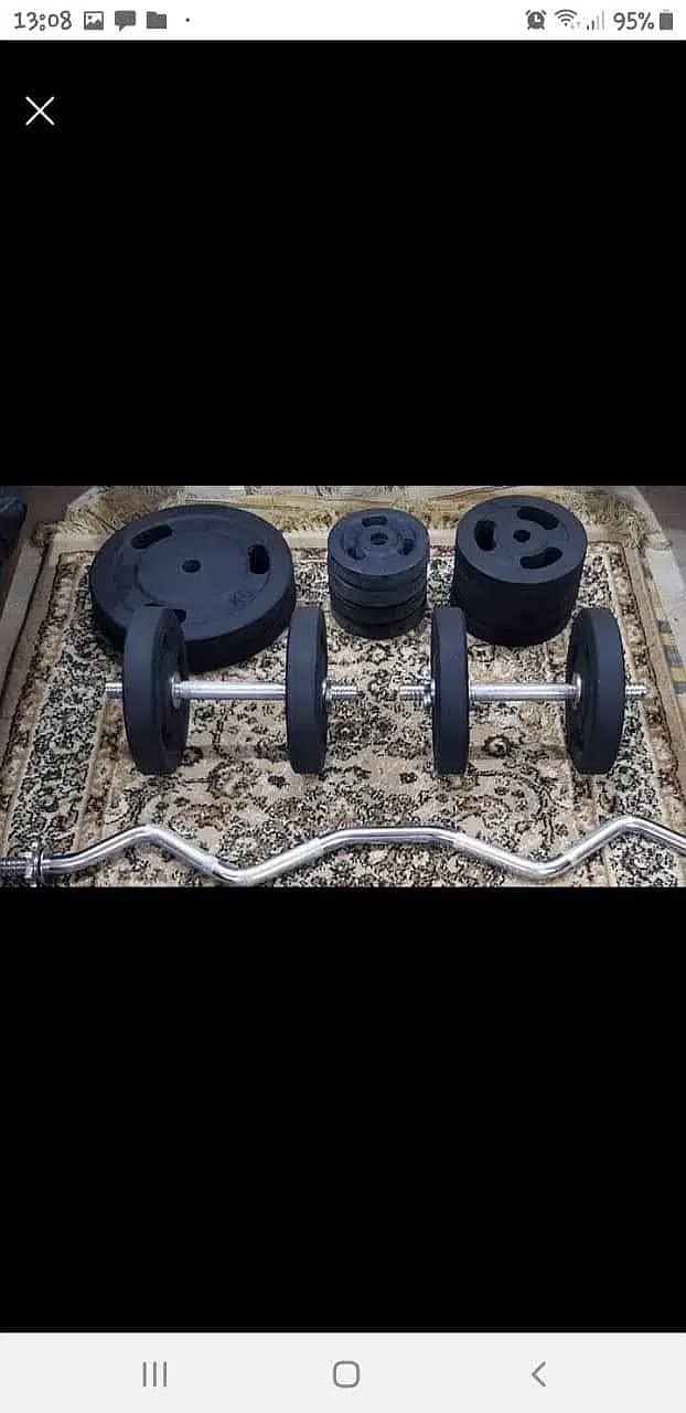 Rubber Dumbbell Wholesale price 3