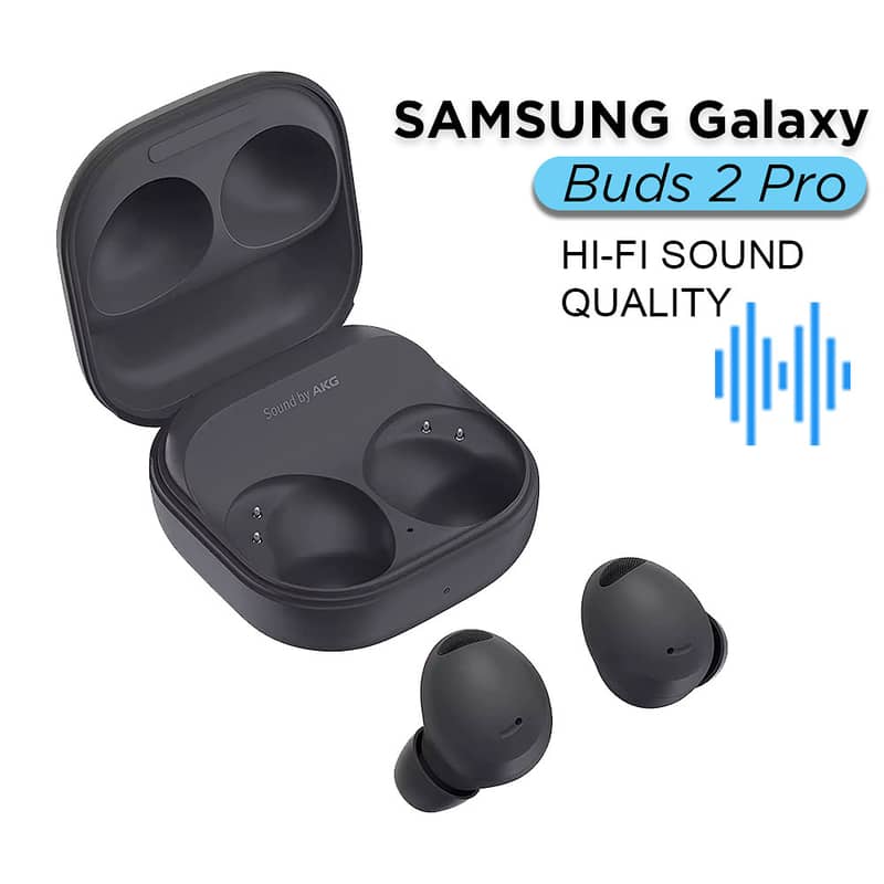 Samsung Galaxy Buds 2 Pro True Wireless Bluetooth Earbuds Black 0