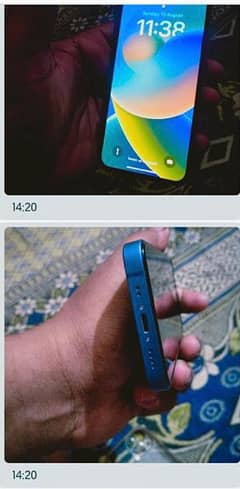 I phone 13 mini non pta blue colour 128gb