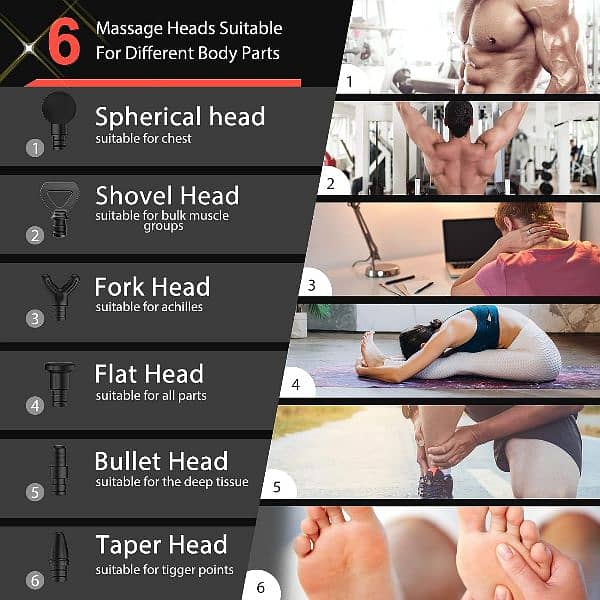 Gun Massager - Massage Gun - Gym Massager - Body Massager 8