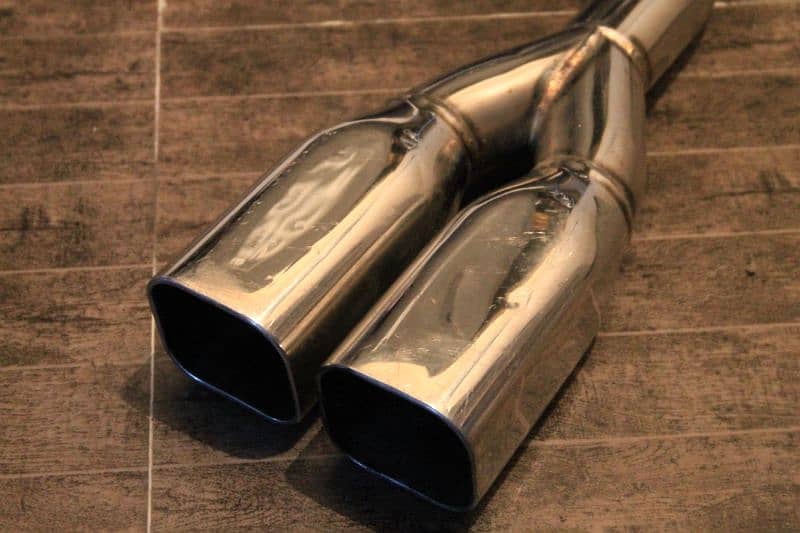 FGK MODELLISTA CHAMBERED EXHAUST SYSTEM DUAL SQUARE TIP 7