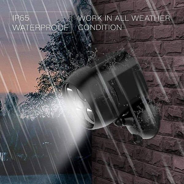 SUNVIE Motion Sensor Outdoor Light IP65 Waterproof Japan-Made Sensor 10
