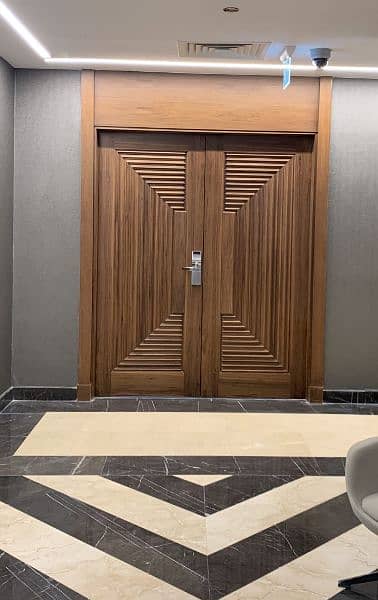 wooden Doors/Semi Solid Wooden Door/Engineering Doors/Panel Doors 12