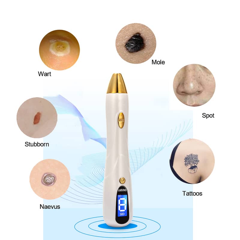Mole Pen Laser Plasma Pen Tattoo Facial Freckle Wart Tag Removal 2