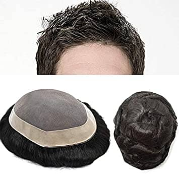 Slim Beauty Euro Next Custom Mens Hair piece Toupee - Hair Replacement 0