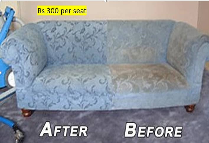 Sofa Cleaning/Carpet cleaning/Mattres Cleaning in all karachi 2