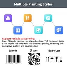 Industrial Assemblyline Printer /Expiry Date Printer 12.7mm(xx) 3