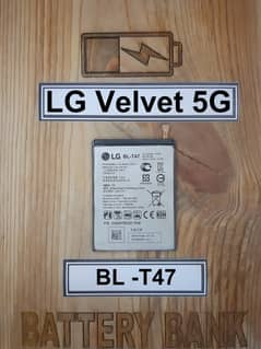 LG Velvet 5G Battery Replacement 4300 mAh Good Life Cheap Price
