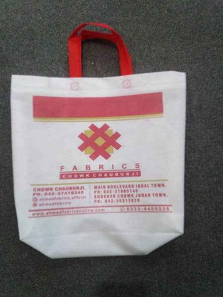 customized Non Woven Bag D cut & W cut 1