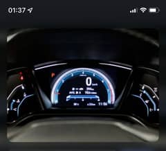 Honda civic type R blue Dail speedometer 2016/21