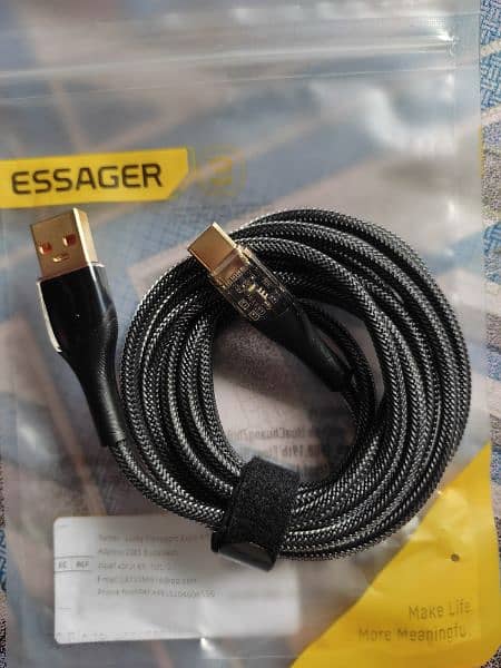 Essager 2 Meters USB A to Type C Cables Available 1