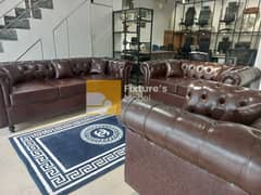 Office Sofa Chesterfield , Executive Office Furniture, Livingroom Sofa