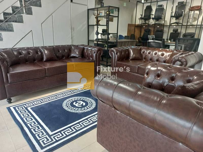 Office Sofa Chesterfield , Executive Office Furniture, Livingroom Sofa 0