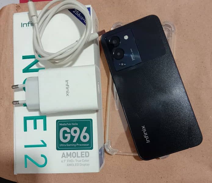 Infinix Note 12 (8+8GB/256-GB), G96 Processor 8