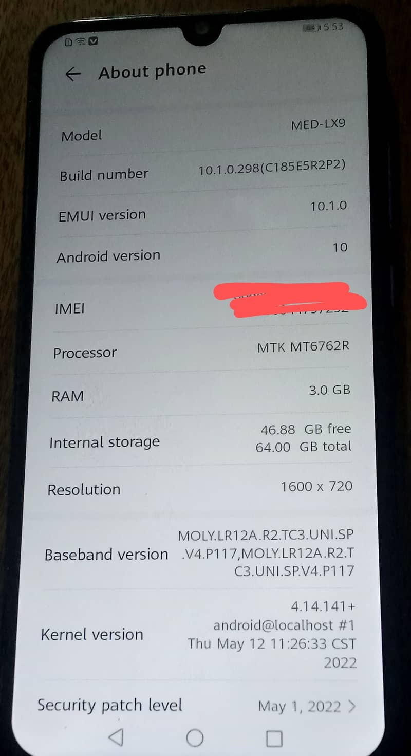 Huawie y6 p 3 GB 64 GB original pta approve 1